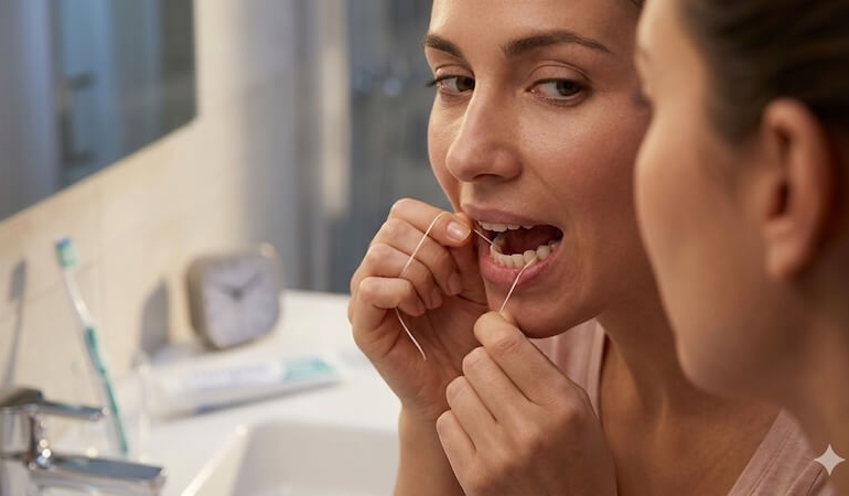 Diş İpi: Kaş Yaparken Göz Çıkarmayın!