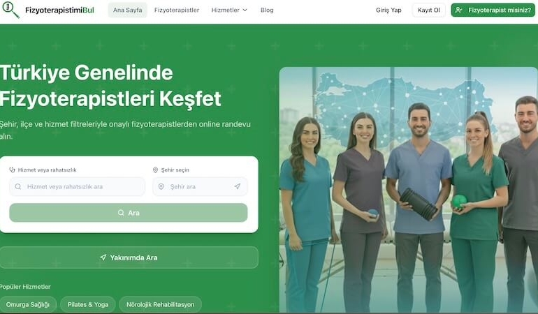 Fizyoterapistimi Bul ile Doğru Uzmana Ulaşmanın Kolay Yolu