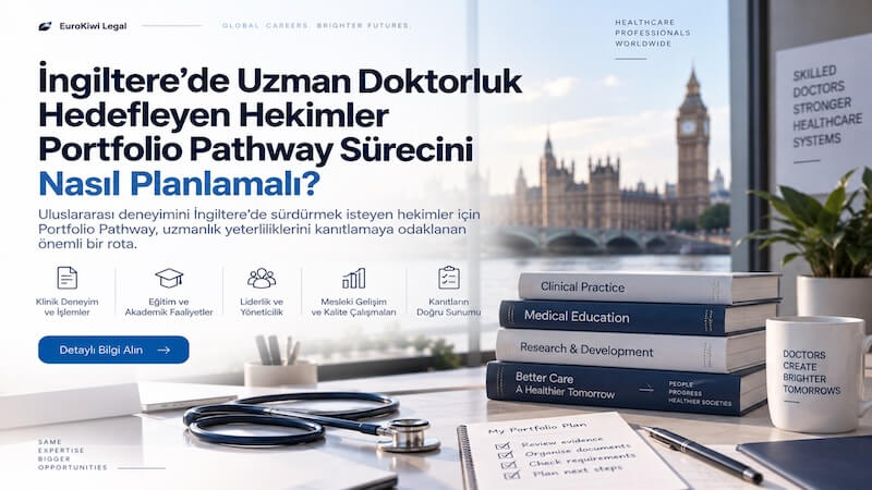 İngiltere’de Uzman Doktorluk Hedefleyen Hekimler Portfolio Pathway Sürecini Nasıl Planlamalı?