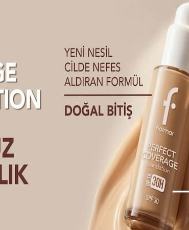 Kusursuz Ten Makyajının Sırrı Yenilendi: Perfect Coverage Foundation Yenilenen Formülüyle 30 Saate Kadar Kalıcı!
